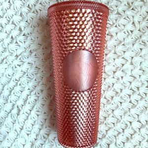 Starbucks Rose Gold Studded Tumbler
